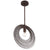 Crystorama DOR-B7701 Doral 1 Light Pendant - Parent