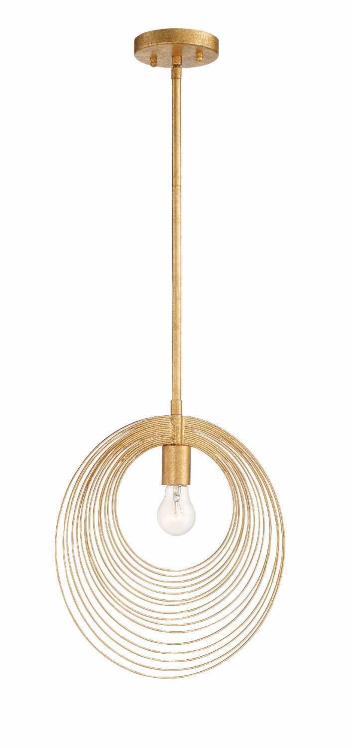 Crystorama DOR-B7701 Doral 1 Light Pendant