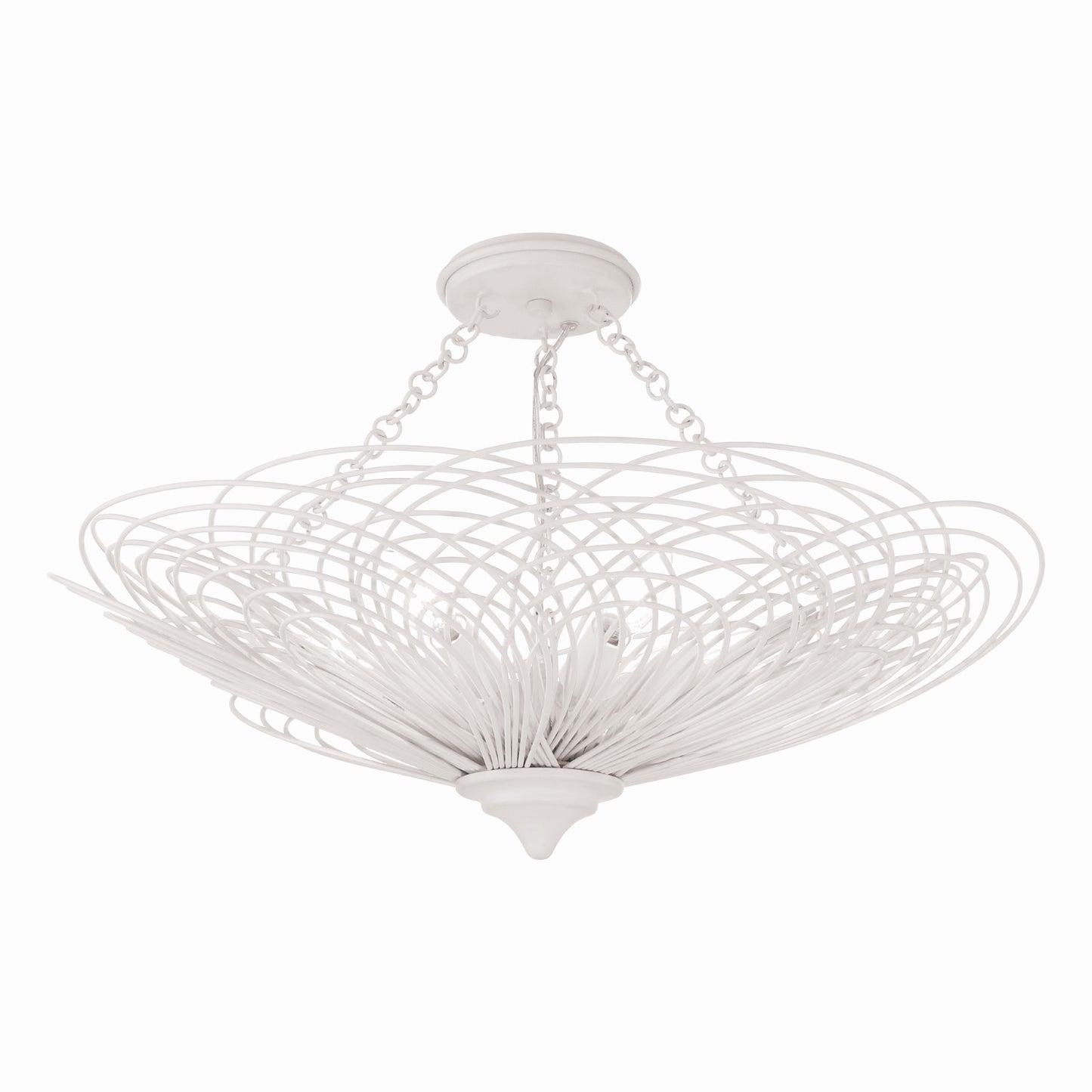 Crystorama DOR-B7706_CEILING Doral 6 Light Semi Flush Mount - Parent