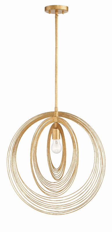 Crystorama DOR-B7711 Doral 1 Light Pendant - Parent