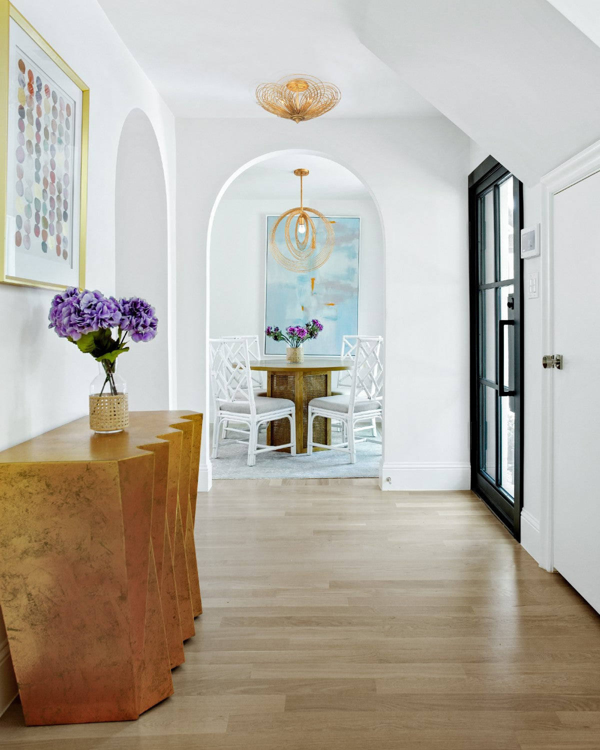 Crystorama DOR-B7711 Doral 1 Light Pendant