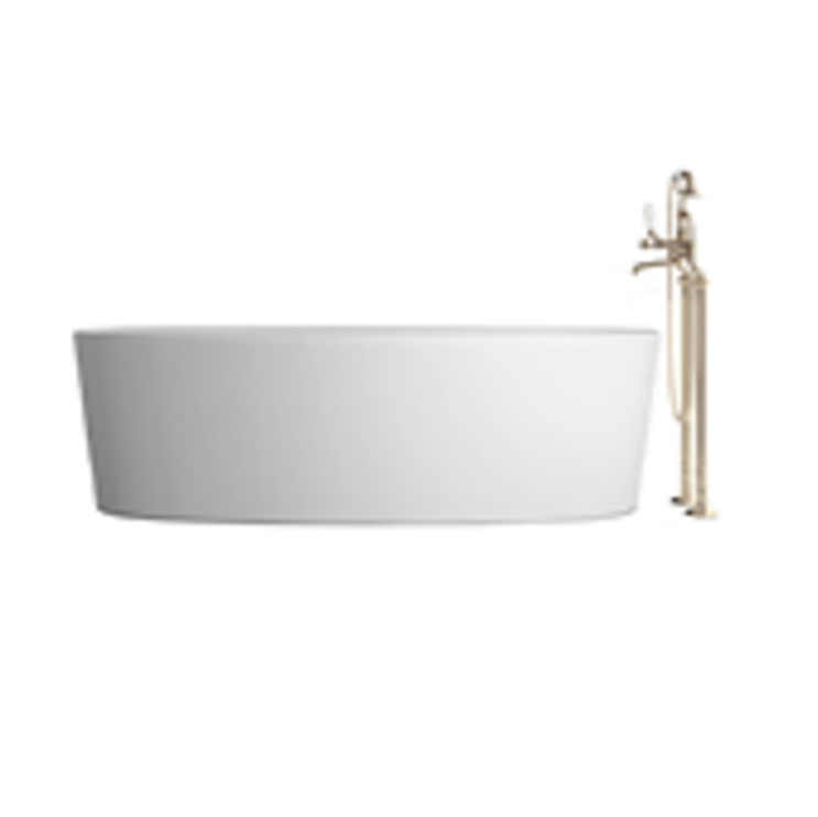 Devon & Devon DOVENP Bathtub without plinth