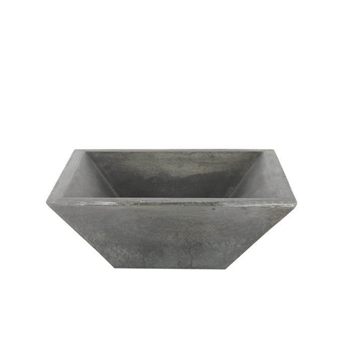 Barclay 5-326C Radam Square Cement Above Counter Basin