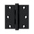 Deltana DSB3 3 x 3 Square Hinge