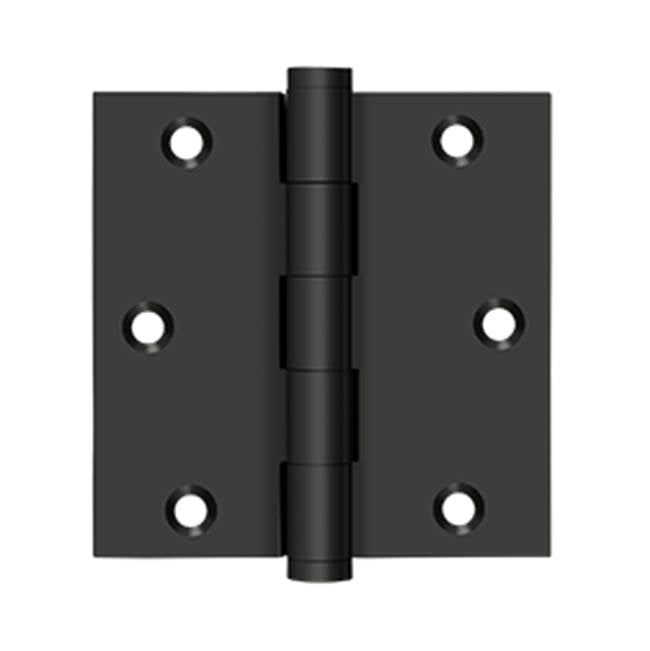 Deltana DSB35R 3-1/2 x 3-1/2 Square Hinge, Residential