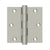 Deltana DSB35R 3-1/2 x 3-1/2 Square Hinge, Residential