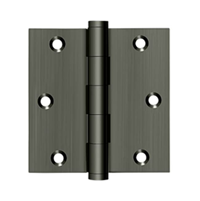 Deltana DSB35R 3-1/2 x 3-1/2 Square Hinge, Residential
