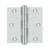 Deltana DSB35R 3-1/2 x 3-1/2 Square Hinge, Residential