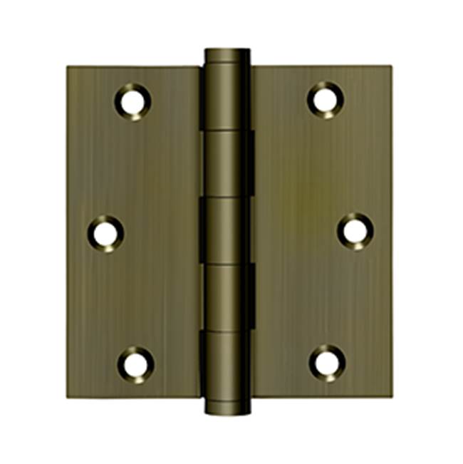 Deltana DSB35R 3-1/2 x 3-1/2 Square Hinge, Residential