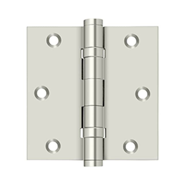 Deltana S35BBUR 3-1/2 x 3-1/2 Square Hinge, Ball Bearing