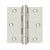 Deltana S35BBUR 3-1/2 x 3-1/2 Square Hinge, Ball Bearing