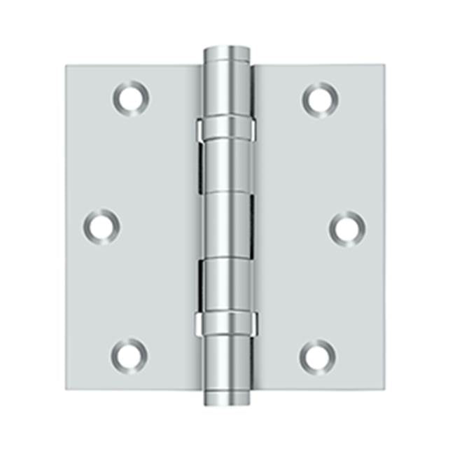 Deltana S35BBUR 3-1/2 x 3-1/2 Square Hinge, Ball Bearing