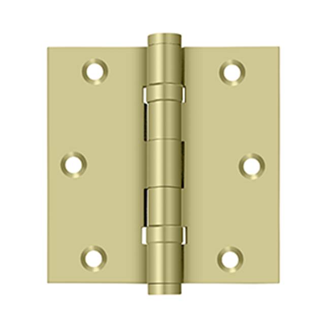 Deltana S35BBUR 3-1/2 x 3-1/2 Square Hinge, Ball Bearing