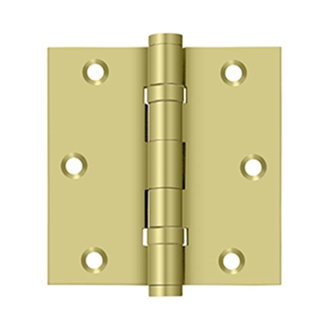 Deltana S35BBUR 3-1/2 x 3-1/2 Square Hinge, Ball Bearing