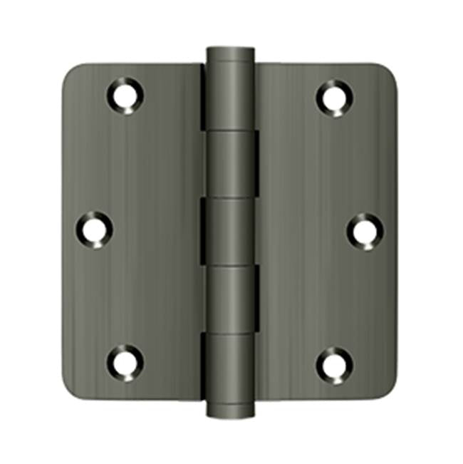 Deltana DSB35R4 3-1/2 x 3-1/2 x 1/4 Radius Hinges
