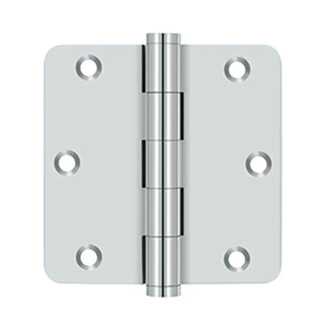 Deltana DSB35R4R 3-1/2 x 3-1/2 x 1/4 Radius Hinge, Residential
