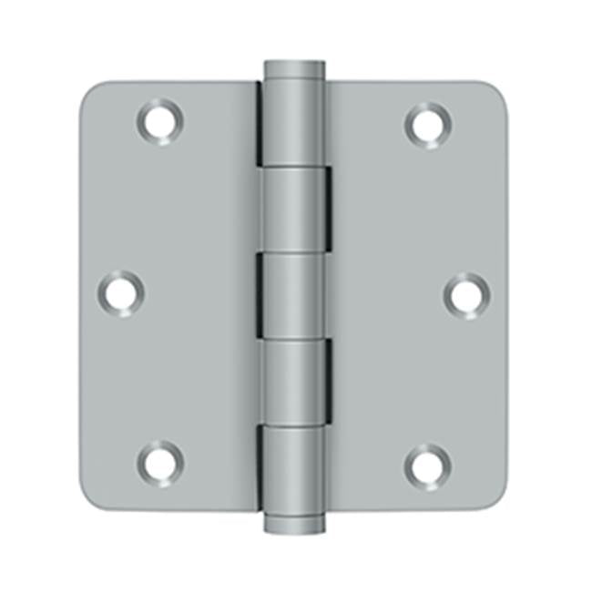 Deltana DSB35R4R 3-1/2 x 3-1/2 x 1/4 Radius Hinge, Residential
