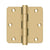 Deltana DSB35R4 3-1/2 x 3-1/2 x 1/4 Radius Hinges