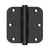 Deltana DSB35R5 3-1/2 x 3-1/2 x 5/8 Radius Hinges