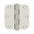 Deltana DSB35R5R 3-1/2 x 3-1/2 x 5/8 Radius Hinge, Residential