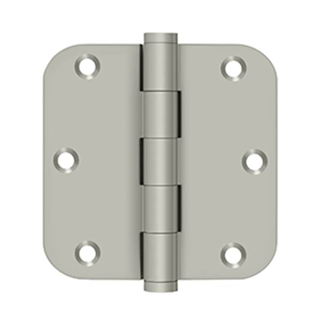 Deltana DSB35R5R 3-1/2 x 3-1/2 x 5/8 Radius Hinge, Residential