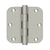 Deltana DSB35R5R 3-1/2 x 3-1/2 x 5/8 Radius Hinge, Residential