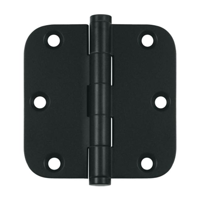 Deltana DSB35R5R 3-1/2 x 3-1/2 x 5/8 Radius Hinge, Residential
