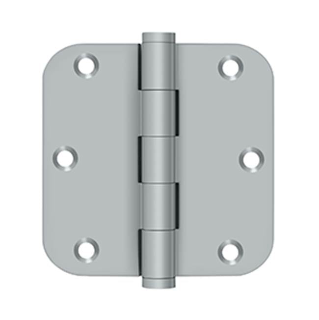 Deltana DSB35R5R 3-1/2 x 3-1/2 x 5/8 Radius Hinge, Residential