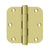 Deltana DSB35R5R 3-1/2 x 3-1/2 x 5/8 Radius Hinge, Residential