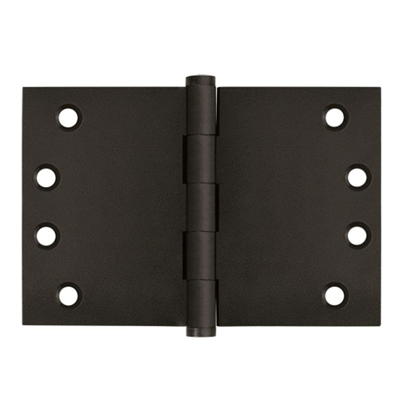 Deltana DSB406010B 4 x 6 Square Corner Hinge - Oil-rubbed Bronze