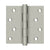 Deltana DSB4RZ 4 x 4 Square Hinges Residential / Zig-Zag
