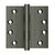 Deltana DSB4C 4 x 4 Square Hinges