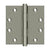 Deltana DSB45 4-1/2 x 4-1/2 Square Hinges