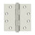 Deltana DSB45 4-1/2 x 4-1/2 Square Hinges