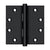 Deltana DSB45 4-1/2 x 4-1/2 Square Hinges