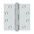 Deltana DSB45 4-1/2 x 4-1/2 Square Hinges
