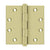 Deltana DSB45 4-1/2 x 4-1/2 Square Hinges