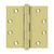 Deltana DSB45 4-1/2 x 4-1/2 Square Hinges