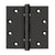 Deltana DSB45B 4-1/2 x 4-1/2 Square Hinges, Ball Bearings - Parent