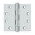 Deltana DSB45B 4-1/2 x 4-1/2 Square Hinges, Ball Bearings