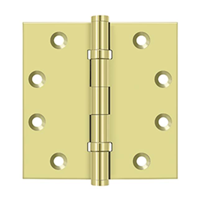 Deltana DSB45B 4-1/2 x 4-1/2 Square Hinges, Ball Bearings