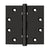 Deltana DSB45NB 4-1/2 x 4-1/2 Square Hinges, Ball Bearings - Parent