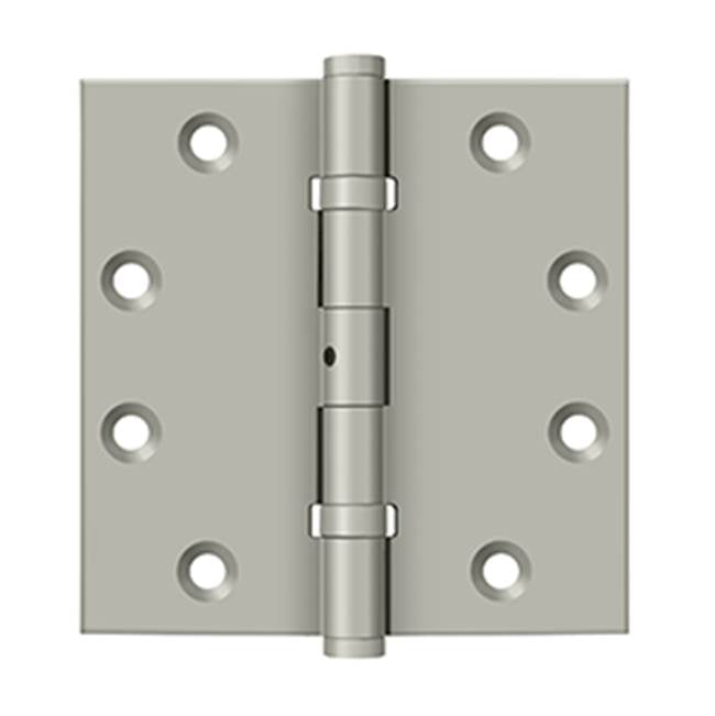 Deltana DSB45NB 4-1/2 x 4-1/2 Square Hinges, Ball Bearings