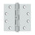Deltana DSB45NB 4-1/2 x 4-1/2 Square Hinges, Ball Bearings