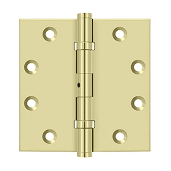 Deltana DSB45NB 4-1/2 x 4-1/2 Square Hinges, Ball Bearings