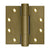 Deltana DSB45RM 4-1/2 x 4 Hinge