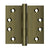 Deltana DSB4C 4 x 4 Square Hinges