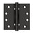 Deltana DSB4B 4 x 4 Square Hinges, Ball Bearings - Parent