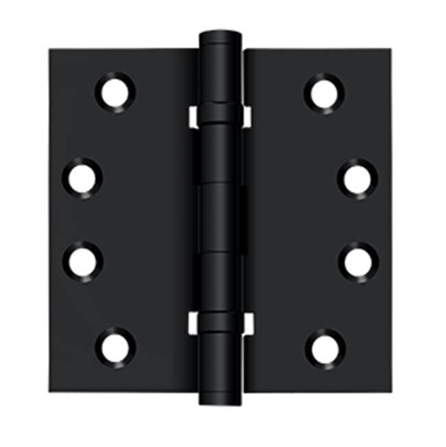 Deltana DSB4B 4 x 4 Square Hinges, Ball Bearings