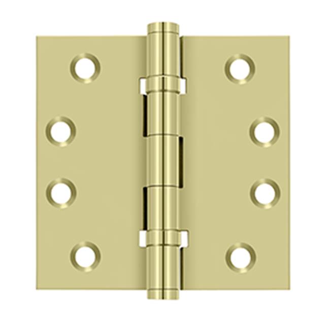 Deltana DSB4B 4 x 4 Square Hinges, Ball Bearings